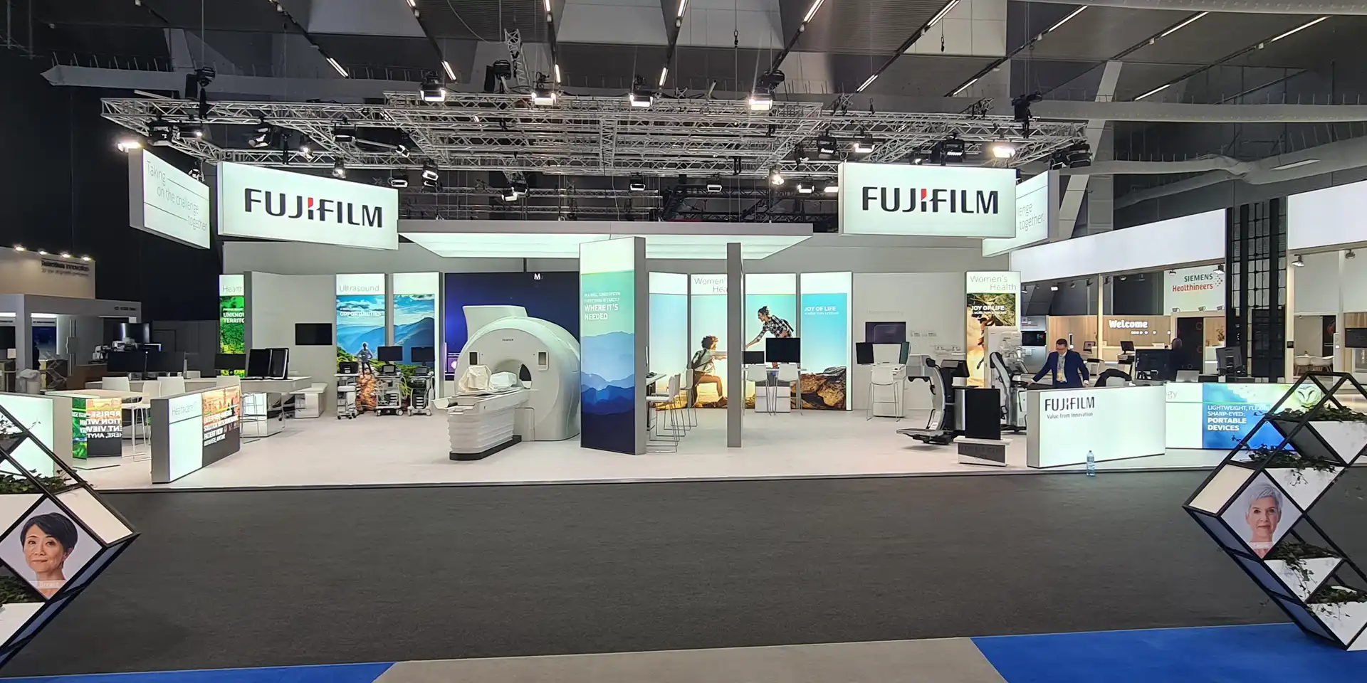 Messestand Fujifilm