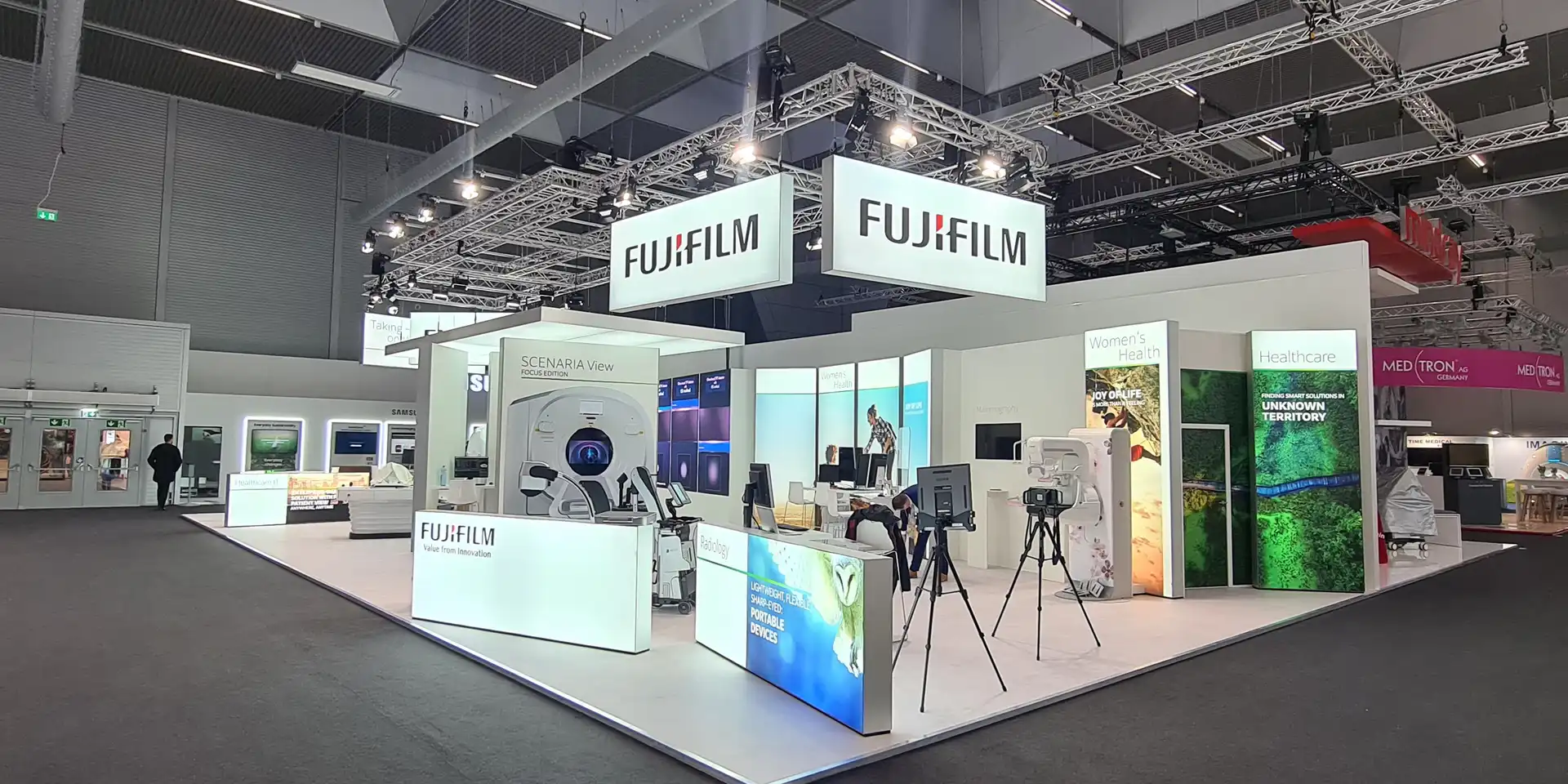 Messestand Fujifilm