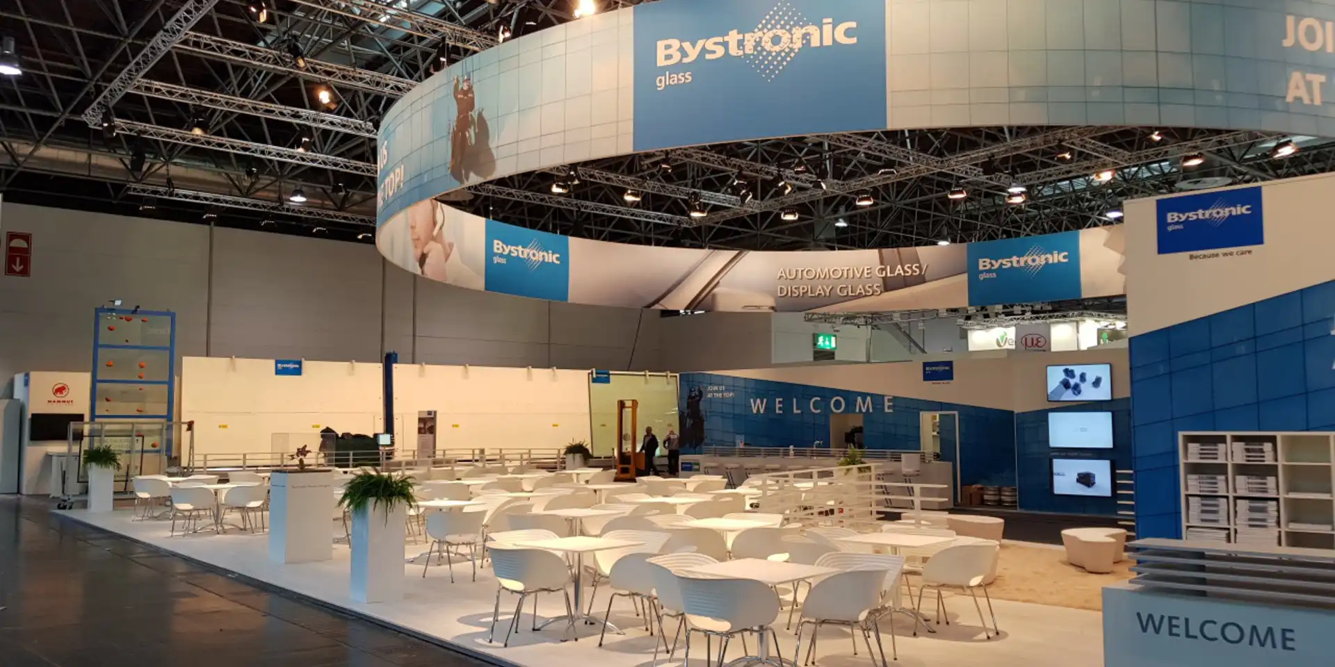 Messestand Bystronic