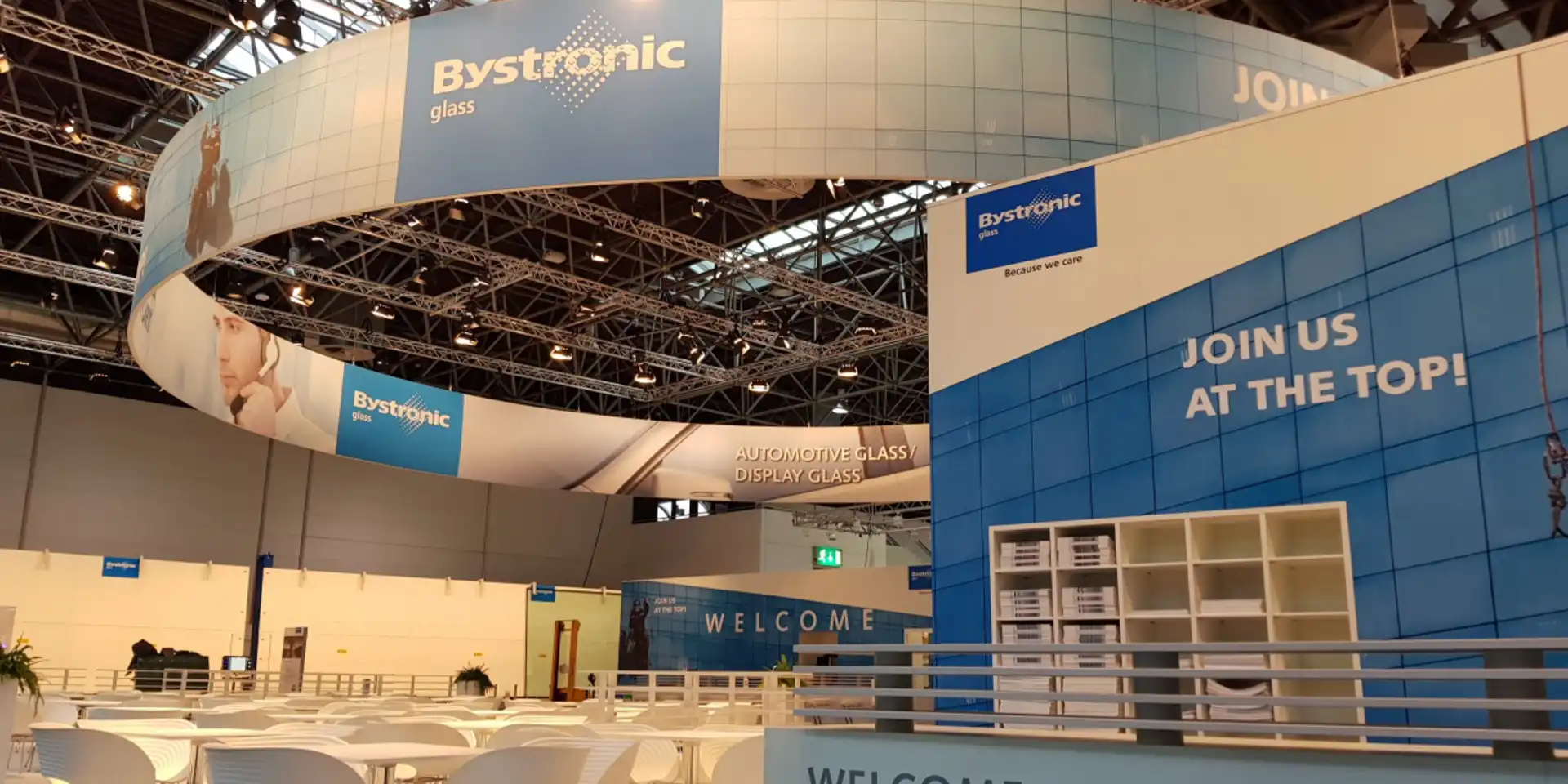 Messestand Bystronic