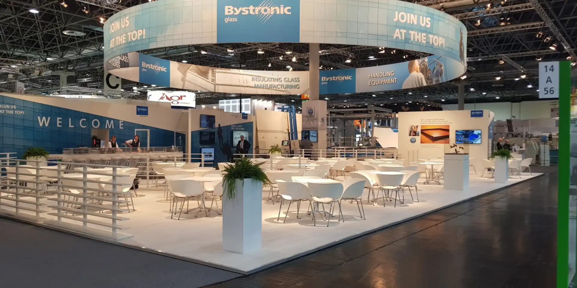 Messestand Bystronic