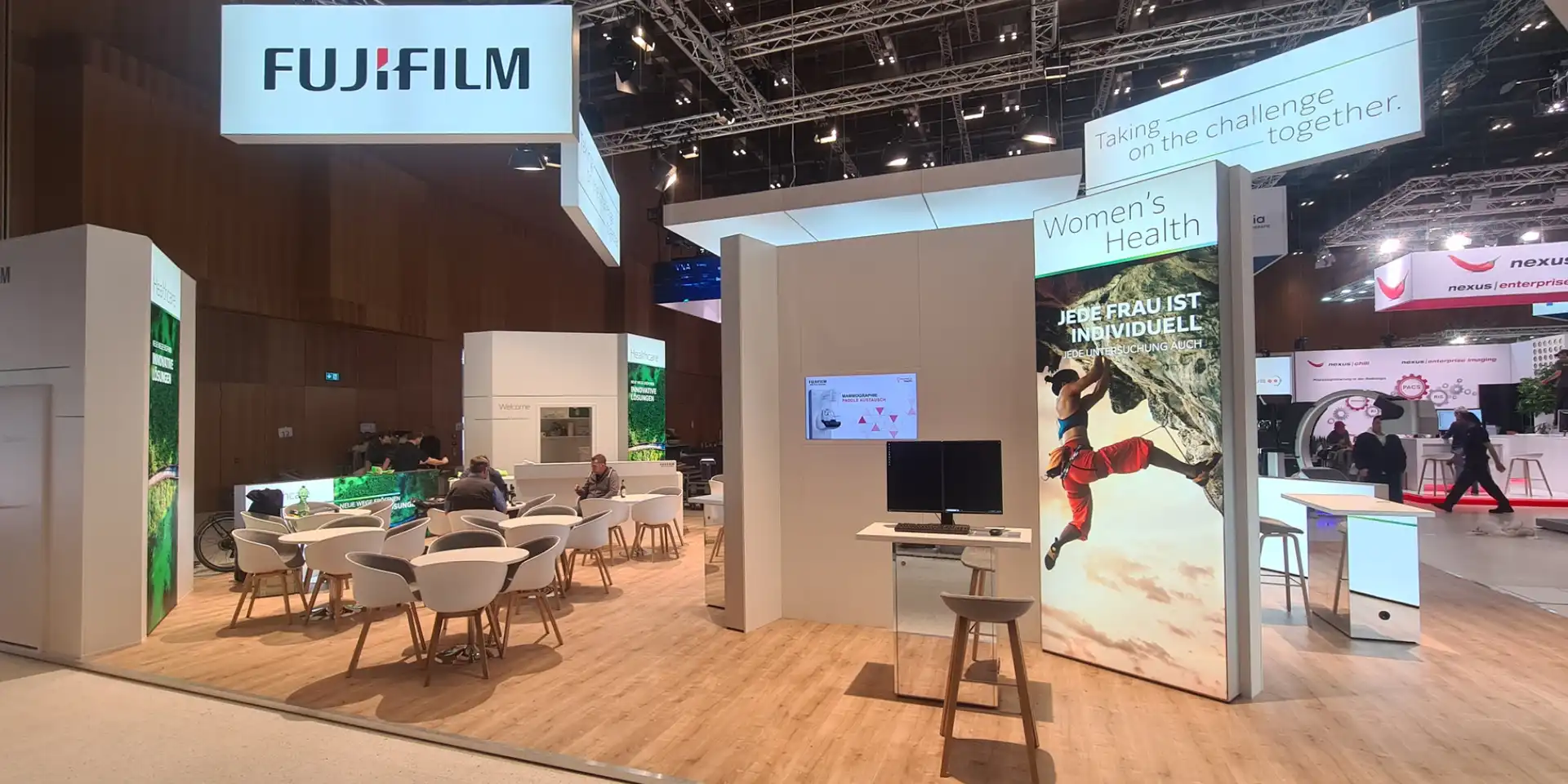 Messestand Fujifilm