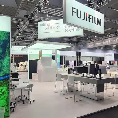 Messestand Fujifilm